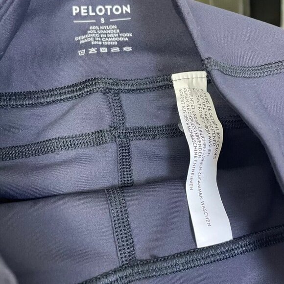 Peloton Womens Size S Small Move Seamed Leggings Tight Black FA121 Stretch $82 - Picture 7 of 10